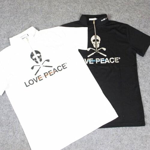 Mens new MK Golf T-shirt summer fashion sports short sleeve shirt breathable golf apparel 2021