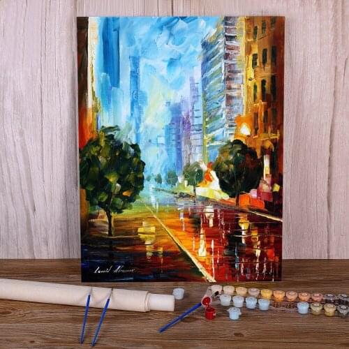 Cancun Hotel Zone Coloring By Numbers Painting Complete Kit Acrylic Paints 50*70 Picture By Numbers Photo Wall Wholesale