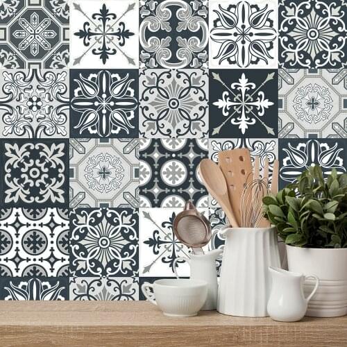 Turkish Style Wall Sticker Floor Decor Vinyl Home Decoration For Kitchen Toilet Ceiling Wallpaper Self-adhesive Waterpoof Poster