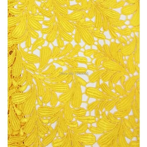 New fashion 100% Cotton water soluble French Swiss Voile African velvet Cord Lace Fabric for clothing wedding gift dress#E003