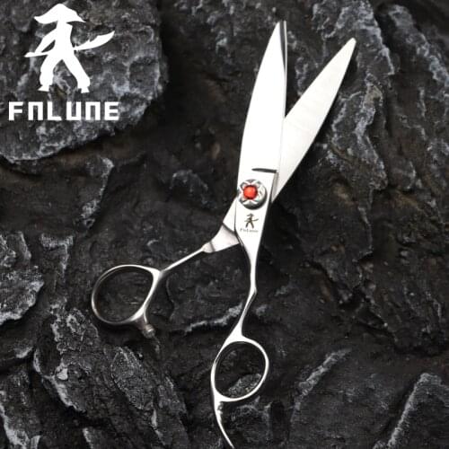 FnLune 6.0 9Cr18MoV Lancet Knife Fat Scissors Professional Hair Salon Scissors Cut Barber Haircut Shear Hairdressing Scissors