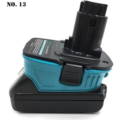 Battery Adapter Converter for Makita 18V BL1820/30/40/50/60 Li-ion Battery To Dewalt 18V NI-CD/NI-MH Battery Adapter Converter