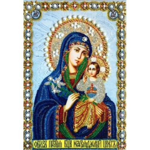 Special Shape Diamond Painting Religion Partial Diamond Mosaic Icon Diamond Embroidery Cross Stitch Christian Rhinestone