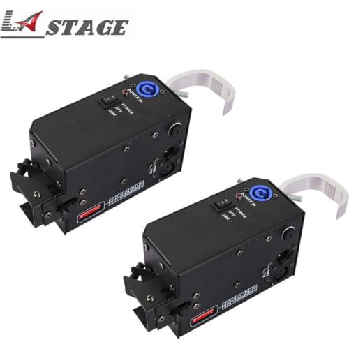 2pcs/lot Stage Light Drop Down Curtain System Manyal/DMX512 Curtain Release Technology Aluminum Hook Quick Lock Dip Switch