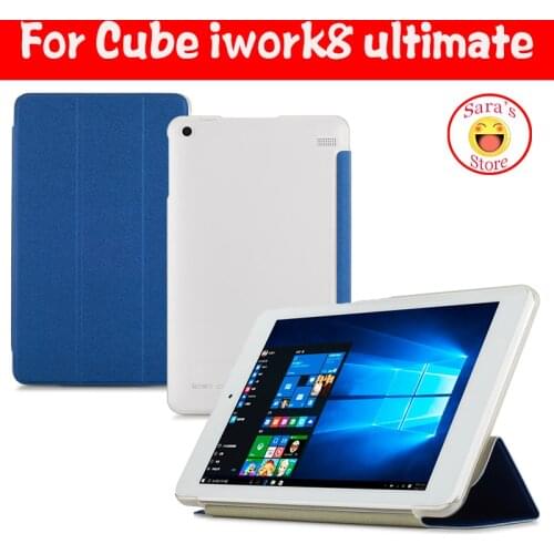 Ultra-thin High Quality PU Case Cover For CUBE iwork8 Ultimate/For CUBE iwork8 Air 8" Tablet Edition With Free Hot 3 Gifts