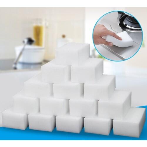 10Pcs/Set Melamine Magic Sponge Eraser Multi-Functional Kitchen Tableware Cleaning Tool Bathroom Office Accessories 10x6x2cm