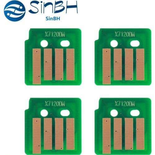 2Sets X CMYK 013R00657 013R00660 013R00659 013R00658 Drum Reset Chip For Xerox WorkCentre 7120 7125 7220 7225 Drum Unit Chip