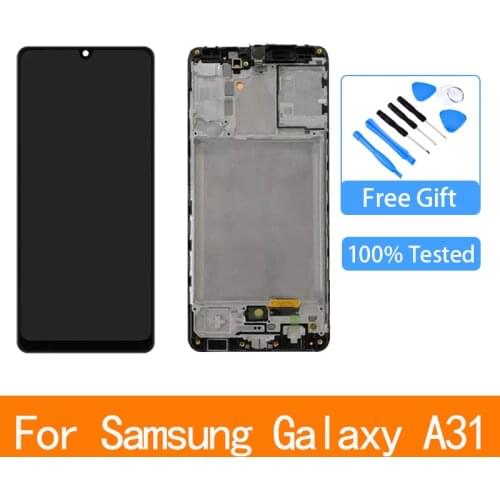 6.4'' Original For Samsung Galaxy A31 A315 LCD Display Touch Screen Digitizer Part For Samsung A31 A315F A315N A315G