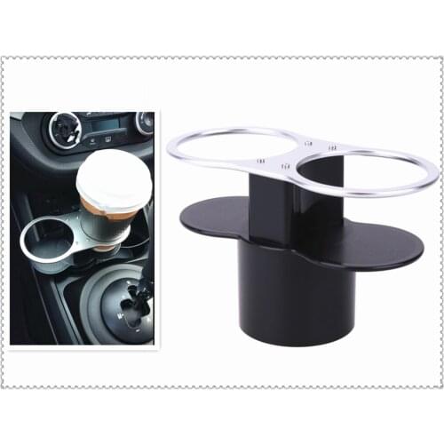 Double hole car accessories cup holder / beverage rack mounting for Mercedes Benz W203 W210 W211 W204 A C E S CLS