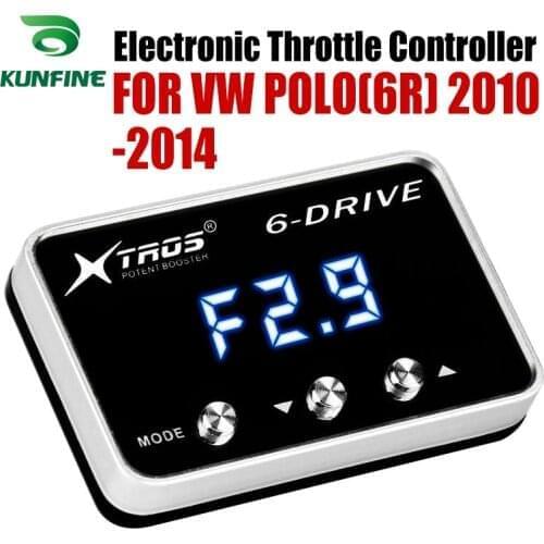 Car Electronic Throttle Controller Racing Accelerator Potent Booster For Volkswagen POLO(6R) 2010-2014 Tuning Parts Accessory