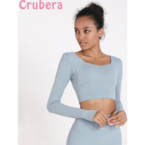 Женские однотонные футболки Crubera China At AliExpress