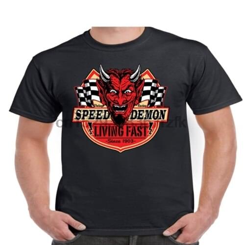 Speed Demon T Shirt Living Fast #124 Classic Car