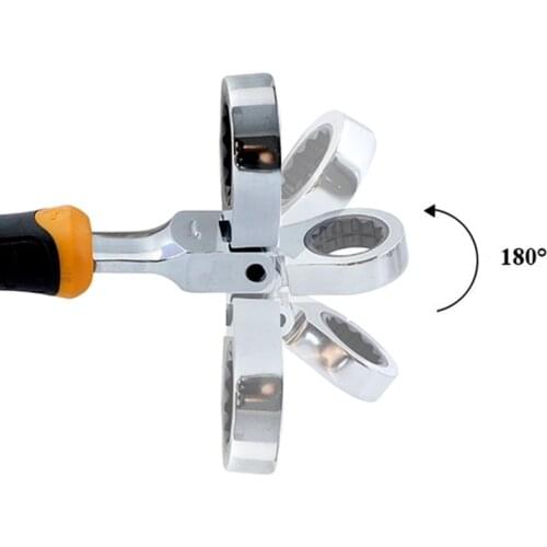 50LB 5pcs/set Ratchet Wrench 1/4" 3/8" 1/2" Adjustable Sleeve Adapter Vanadium Steel Spanner Repair Tools