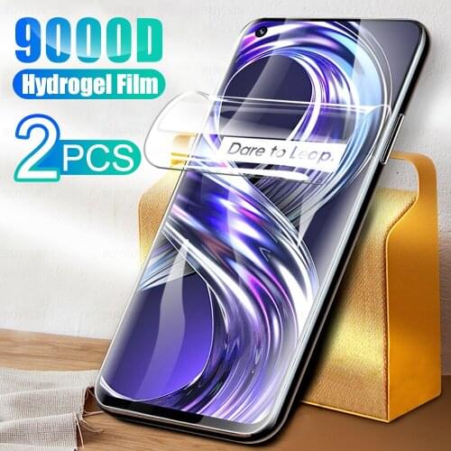 2Pcs Full Cover hd hydrogel film For Realme Narzo 8i 5G Phone Screen Protector Real me Realmi 8i 8 i 6.6'' Protective film cover