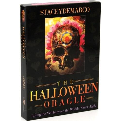 The Halloween Oracle Lifting the Veil between the Worlds Every Night 36 Tarot Cards Deck Family Party Board Game