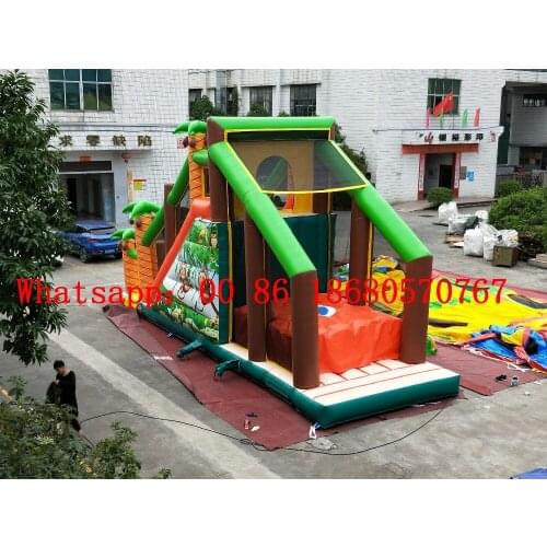 China Guangzhou) Manufacturers sell Adult Children Inflatable Games/Inflatable Platform/Inflatable Bungee/Inflation obstacle