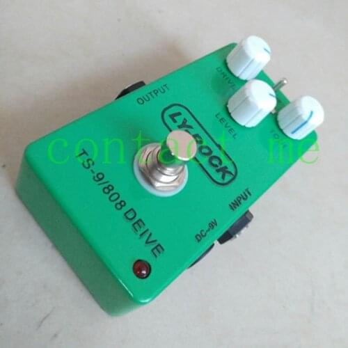 Ly-rock TS808/TS-9 two-in-one single-piece effect, Using a two-position switch to change the effects TS9 effect and TS808 effect