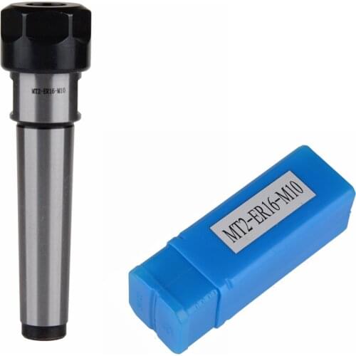 New Precision MT2 ER16 m10 collet chuck Morse taper Toolholder MT2-ER16 m10 collet chuck Holder