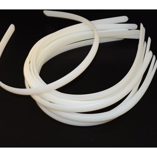 10pcs Plastic Hair Band Hoop Headband for DIY Hair Accessories Crafts 10mm