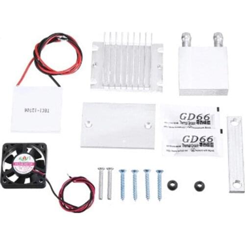 TEC1-12706 Heat Sink Thermoelectric Cooler Peltier Plate Module 60W Water Cooling System Kit Promotion
