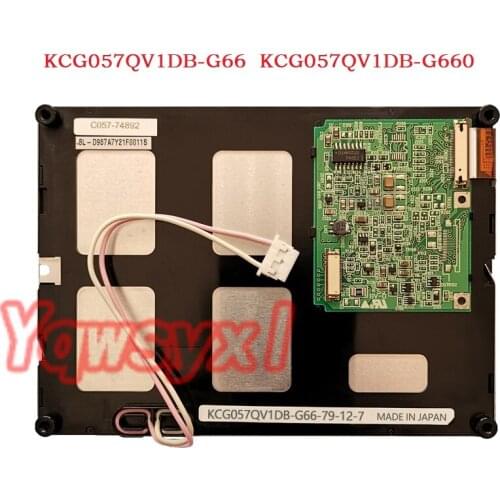 Yqwsyxl Original 5.7" inch LCD Display Panel for Kyocera KCG057QV1DB G66 KCG057QV1DB-G66 KCG057QV1DB-G660 Repair replacement