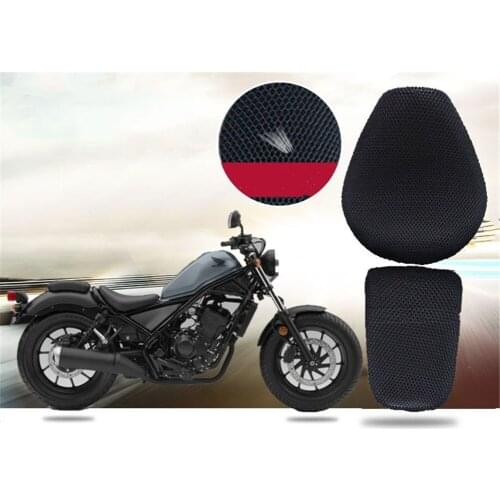 Moto Accessories Protection Cushion Seat Cover for Honda Rebel CMX 1100 500 300 2017-2021 Nylon Fabric Saddle Seat Cover
