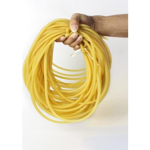 1 Meter Rubber Tubing, Amber Tubing Natural Rubber Tube, 7/9 mm OD, 5/6 mm ID, Highly Elastic and Strong Strapping Tourniquet