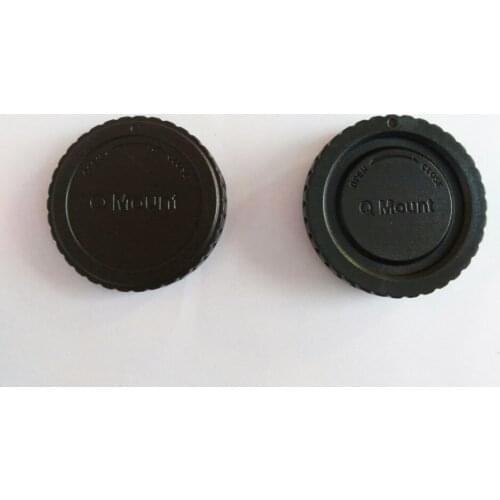 10-50Pairs camera Body cap + Rear Lens Cap for Pentax Q mount Q-S1 Q7 Q10 camera lens with tracking number