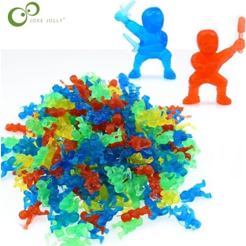 10PCS/LOT Multicolor Action Figure Toy TPR Model Mini Doll Decoration Collection Figurine Toys model Capsule toy WYQ
