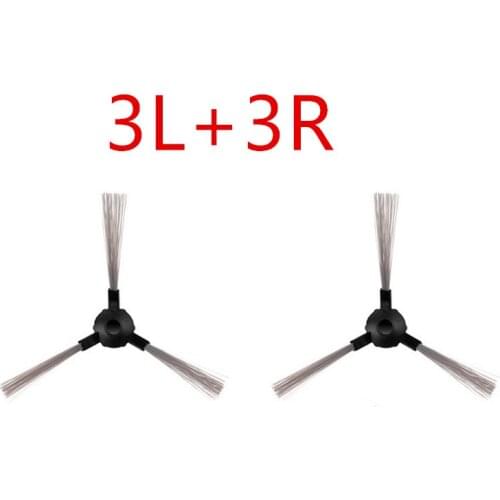 6 pieces/lot Side Brush Vacuum Robotic Cleaner Parts for Midea vcr16 Series