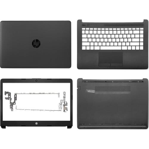 For HP 14-CM 14-CK 14-DG 240 245 246 G7 Series LCD Back Cover/Front Bezel/Hinges/Palmrst/Bottom Case L44056-001 L23491-001 Black