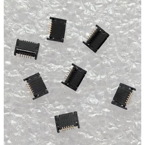 For Macbook pro 13" 15" A1706 A1707 J6200 3-MIC Microphone FPC Connector clip socket 6pin on motherboard