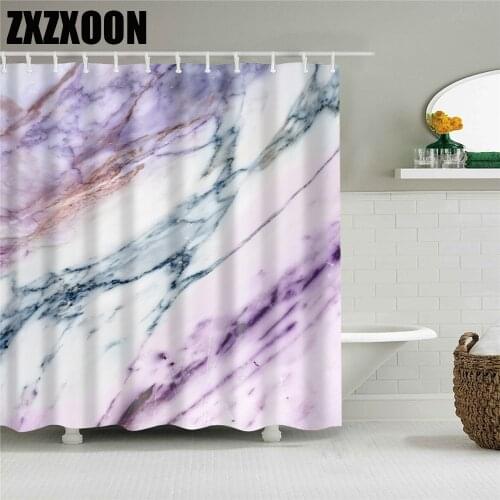 Ceramic Tile Pattern Geometric Flower Rose Map Oil Painting Elephant Leaf Shower Curtains Bathroom Curtain with Hooks