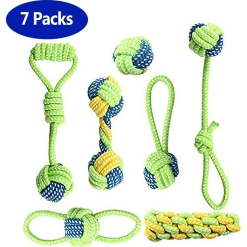 Dog Toys for Large Dogs Teeth Clean Dog Rope Chew Toys Interactive Dog Toy for Small Dogs Accessories Labrador Chihuahua Pets