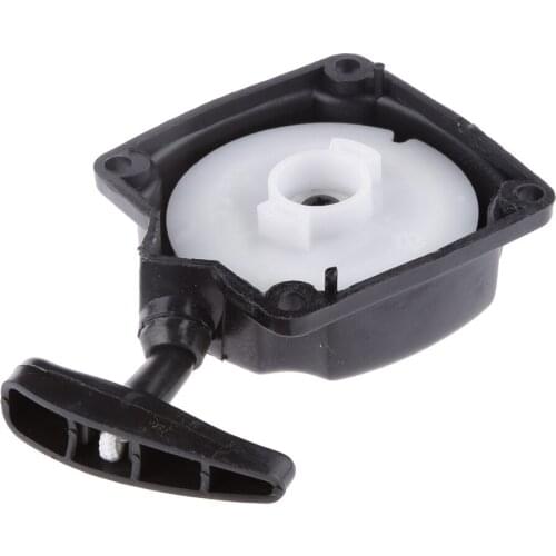 Brush Cutter Strimmer Lawnmower Pull Starter Plate Assembly For 2 Stroke 40-5 Black
