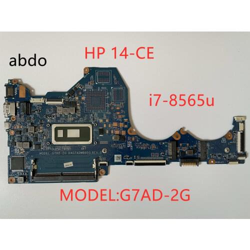 For HP PAVILION 14-CE DAG7ADMB8D0 laptop motherboard with I7-8565U