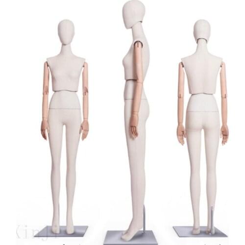 Fashionable Adjustable Body Mannequin Female Full Body Model Hand Flexible