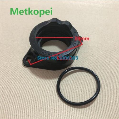 Motorcycle GN250 SP250 DR250 TU250 carburetor interface adapter intake manifold glue for Suzuki GN 250cc connector joint