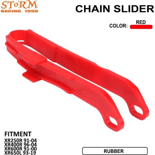 Motorcycle Swingarm Chain Slider Guide For HONDA XR250R XR400R XR600R XR650L XR 250R 400R 600R 650L 250 400 600 650 R L 91-2019