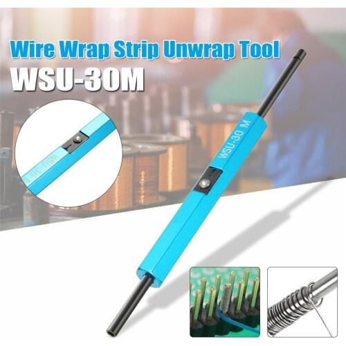 New 1PC WSU Wire Wrap Strip Unwrap Tool For AWG 30 Cable Prototyping Wrapping Hand High Quality