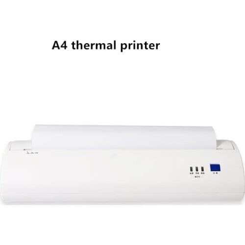 2020 New Portable A4 thermal printer Mini Wireless Bluetooth USB Android IOS mobile printer Receipt Photo pdf document print