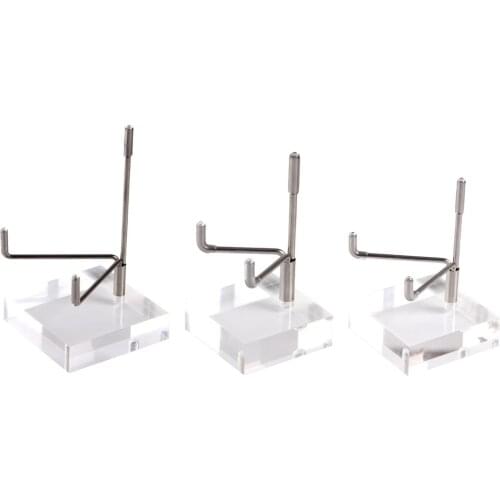 Durable Acrylic Display Stand Holder Suport for Minerals Geode Crystal