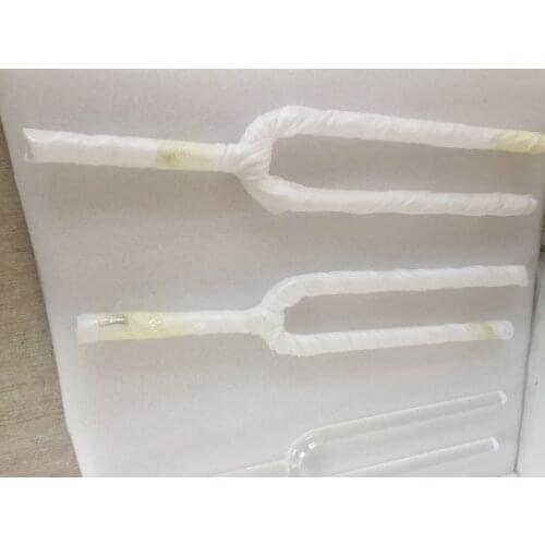 3rd octave transparent crystal tuning forks perfect pitch 7Pc/ set, Standard 432HZ for sound healing