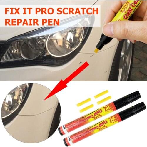 Fix It PRO Car Painting Pen Clear Coat Application Tool For Car Scratch Repair Remover Filler Sealer Activated Clear Car-styling
