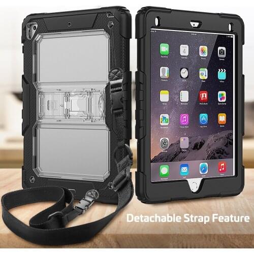 Silicone Tablet Case For 2020 iPad 8 5th 6th 2017 2018 9.7 Pro 10.5 Mini 1 2 3 4 5 Stand Cover iPad Pro 11 12.9 2020 Case