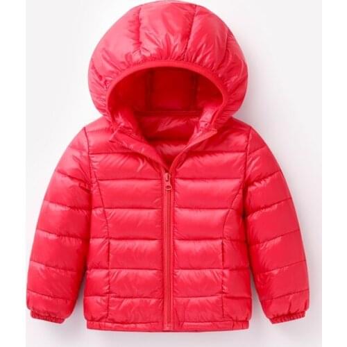 Sundae Angel Winter Jacket For Girls Parka Boy Hooded 90% White Duck Down Jacket For Girls Outerwear Parkas Children Coats 3-9Y