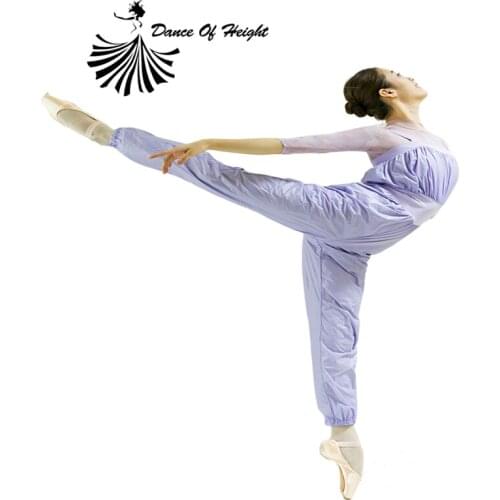 The Polyester Fiber Jumpsuits For Women Solid Ballet Leotard With Shoulder Strap Dress Dance Training Hot Pants Thin And Light