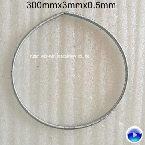 500pcs 300mmx3mmx0.5mm side sealing bag making machine extension springs no hook