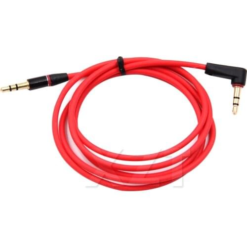 0.5M 90 Degree Angled Short 3 pole 3.5mm to 3.5mm Car Speaker Cable Plug jack Car Sound Wire headphone for Car Music