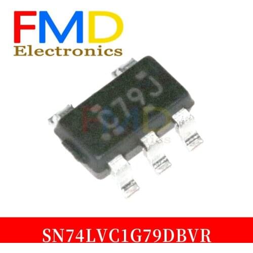 New agent SN74LVC1G79DBVR SOT23-5 patch single class D trigger logic IC chip